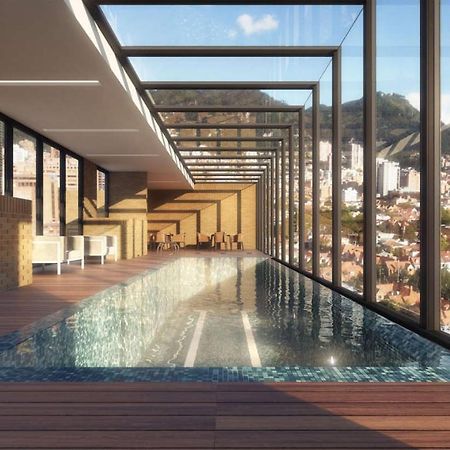Wh Nuevo Piso, Zona Financiera, Vista A La Ciudad Apartment โบโกตา ภายนอก รูปภาพ
