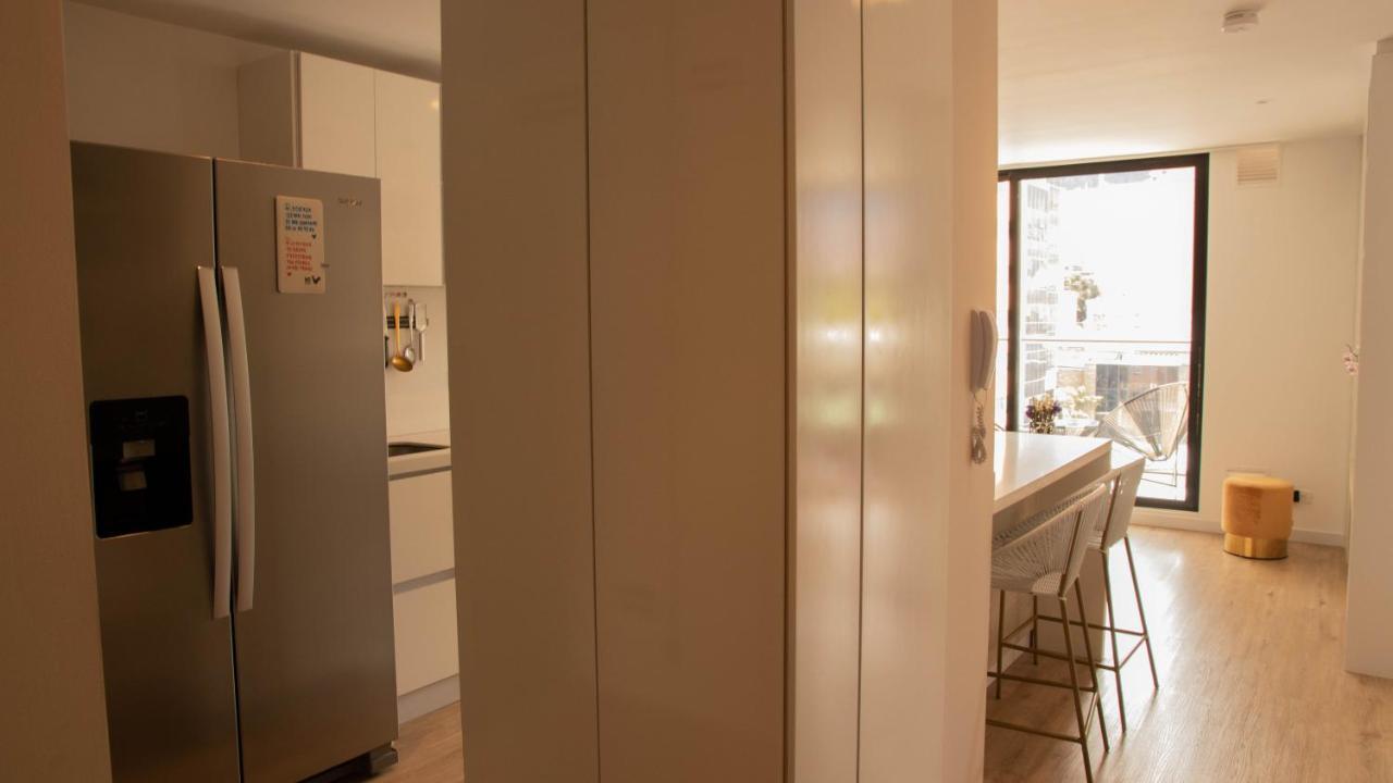 Wh Nuevo Piso, Zona Financiera, Vista A La Ciudad Apartment โบโกตา ภายนอก รูปภาพ